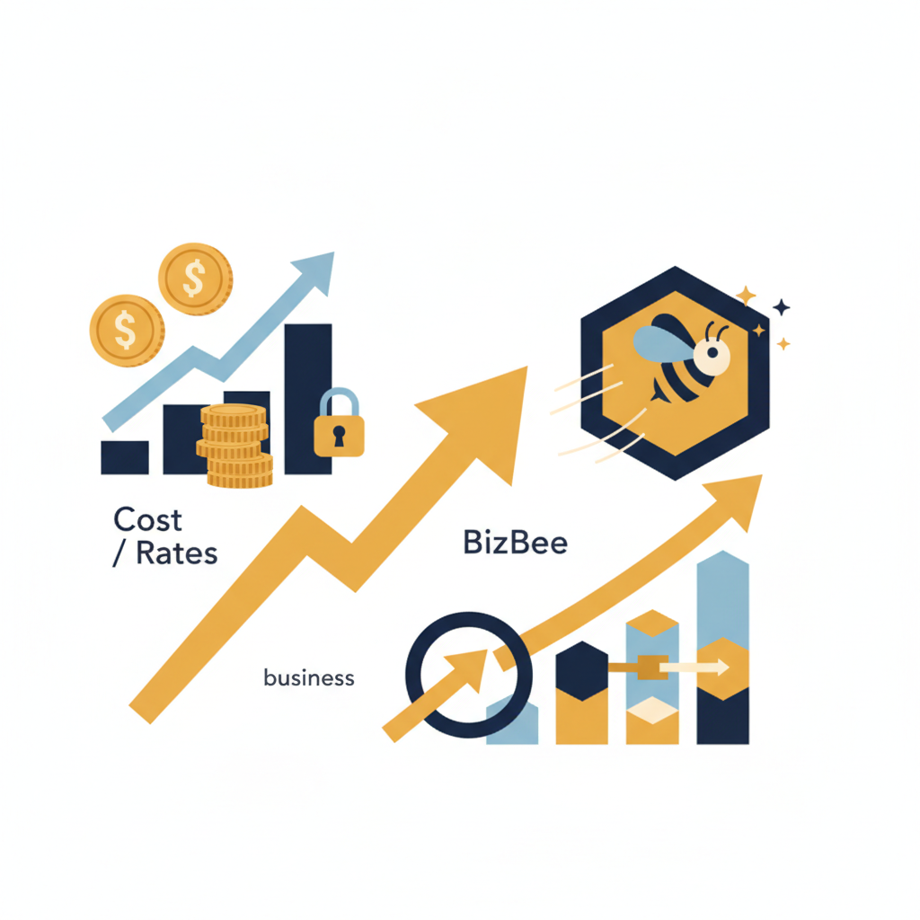A chart showing a steep upward business growth arrow being fueled by a stack of cash, illustrating how a merchant cash advance can accelerate a company's success and expansion.