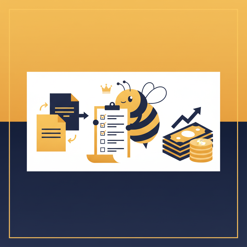 A small business owner sitting at a desk and reviewing a merchant cash advance agreement with a funding advisor, with a checklist of required documents like a voided check and ID visible.